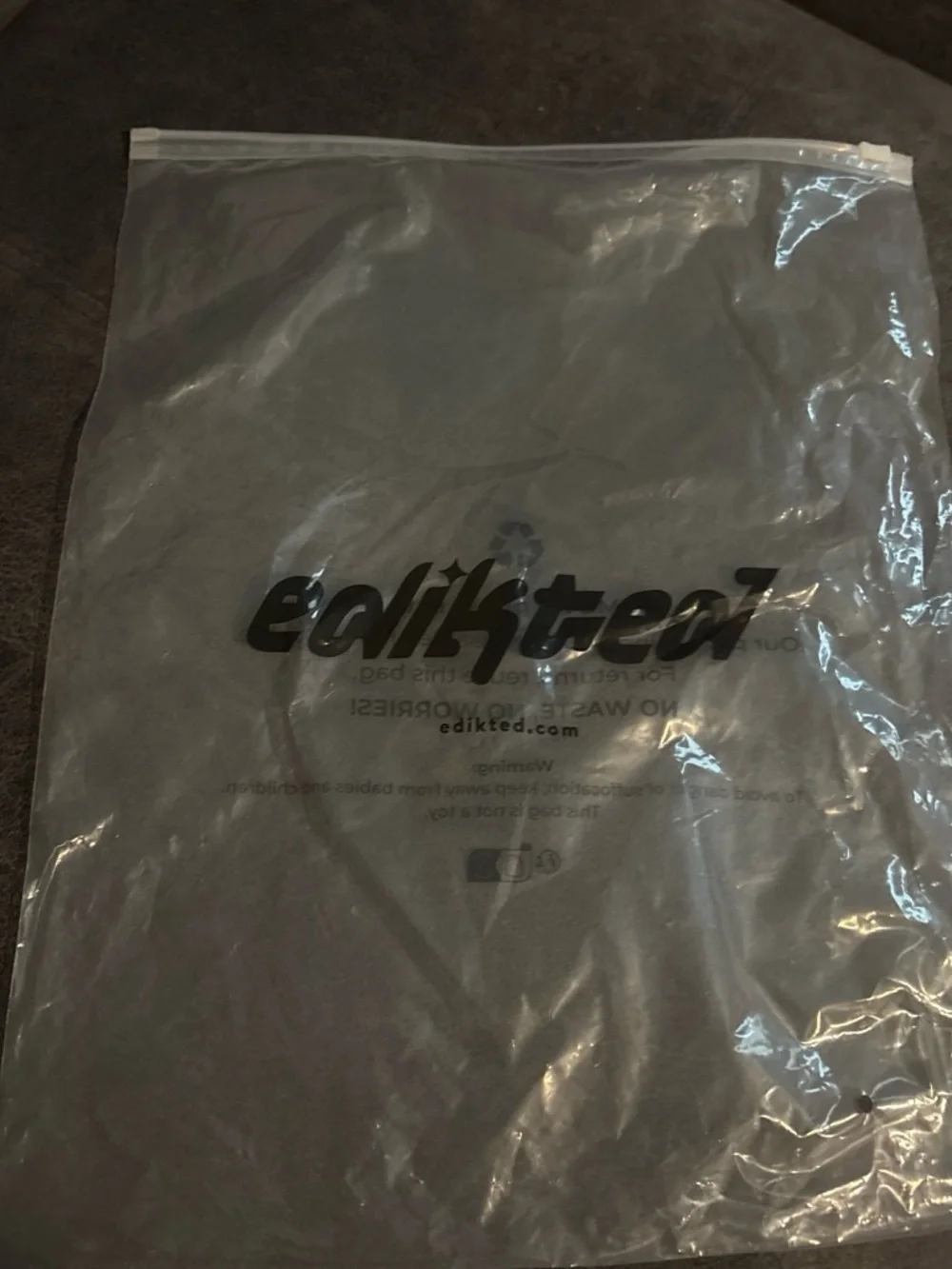 Edikted clear zip